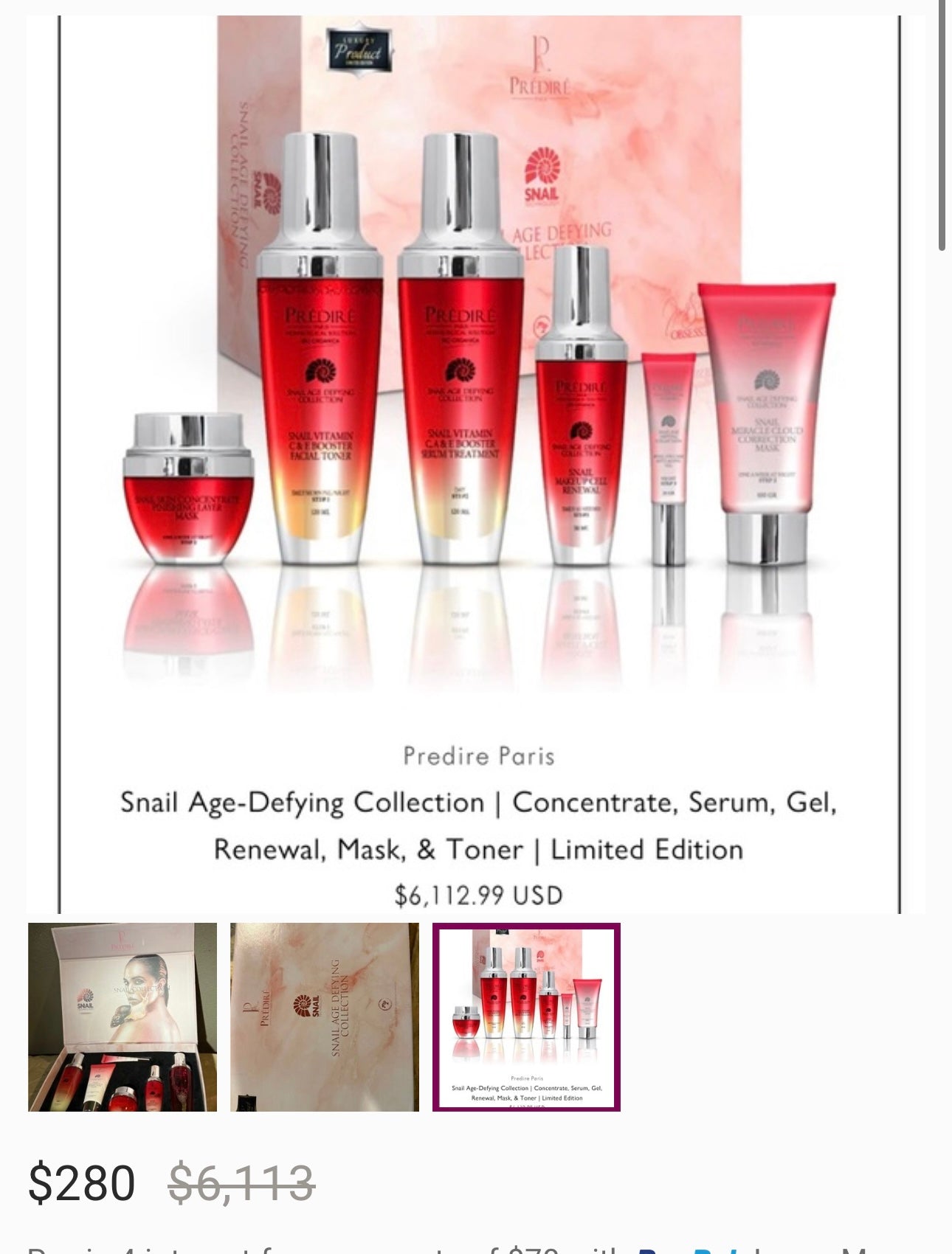 Snail Age-Defying Collection