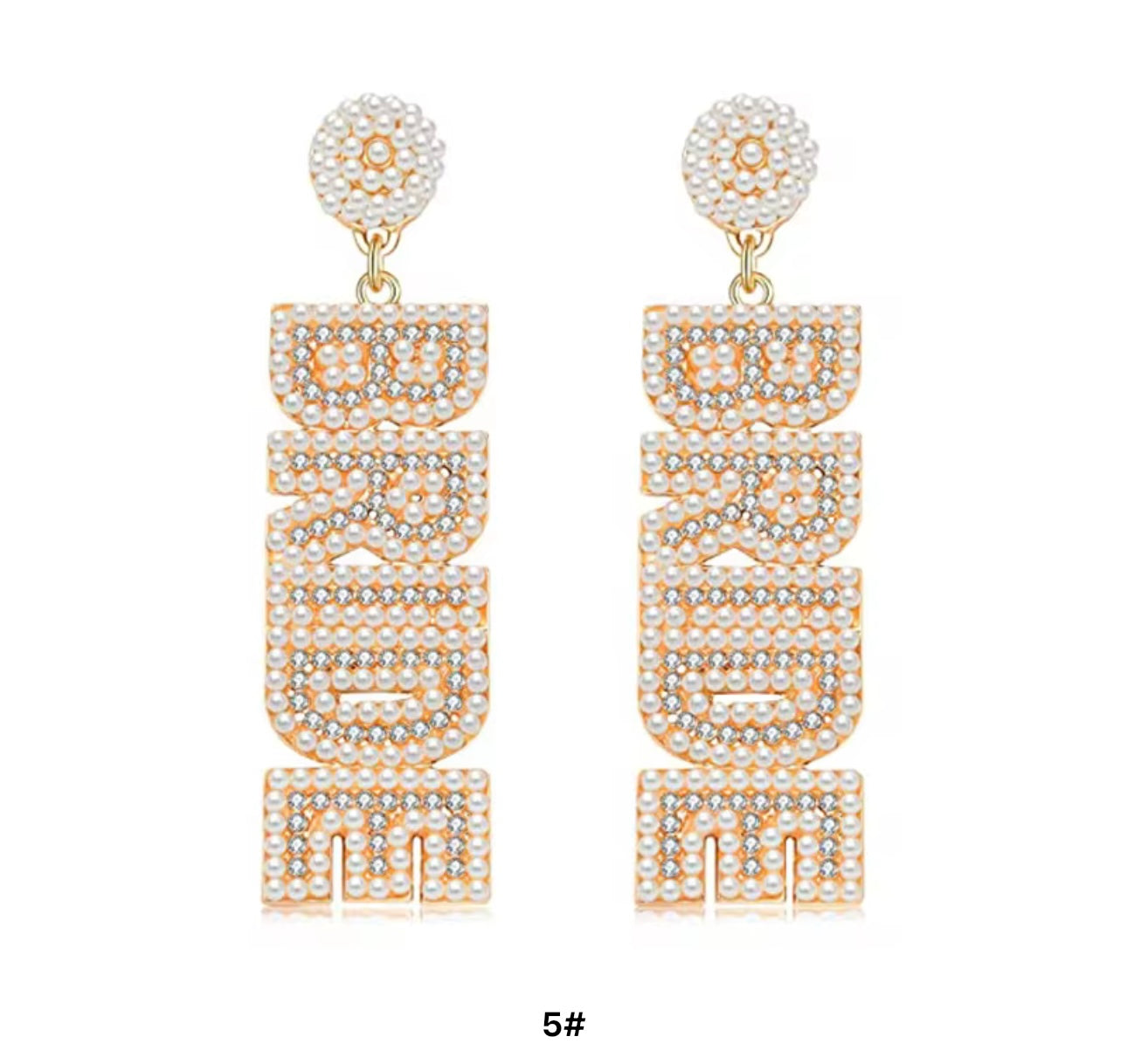 Bride earrings