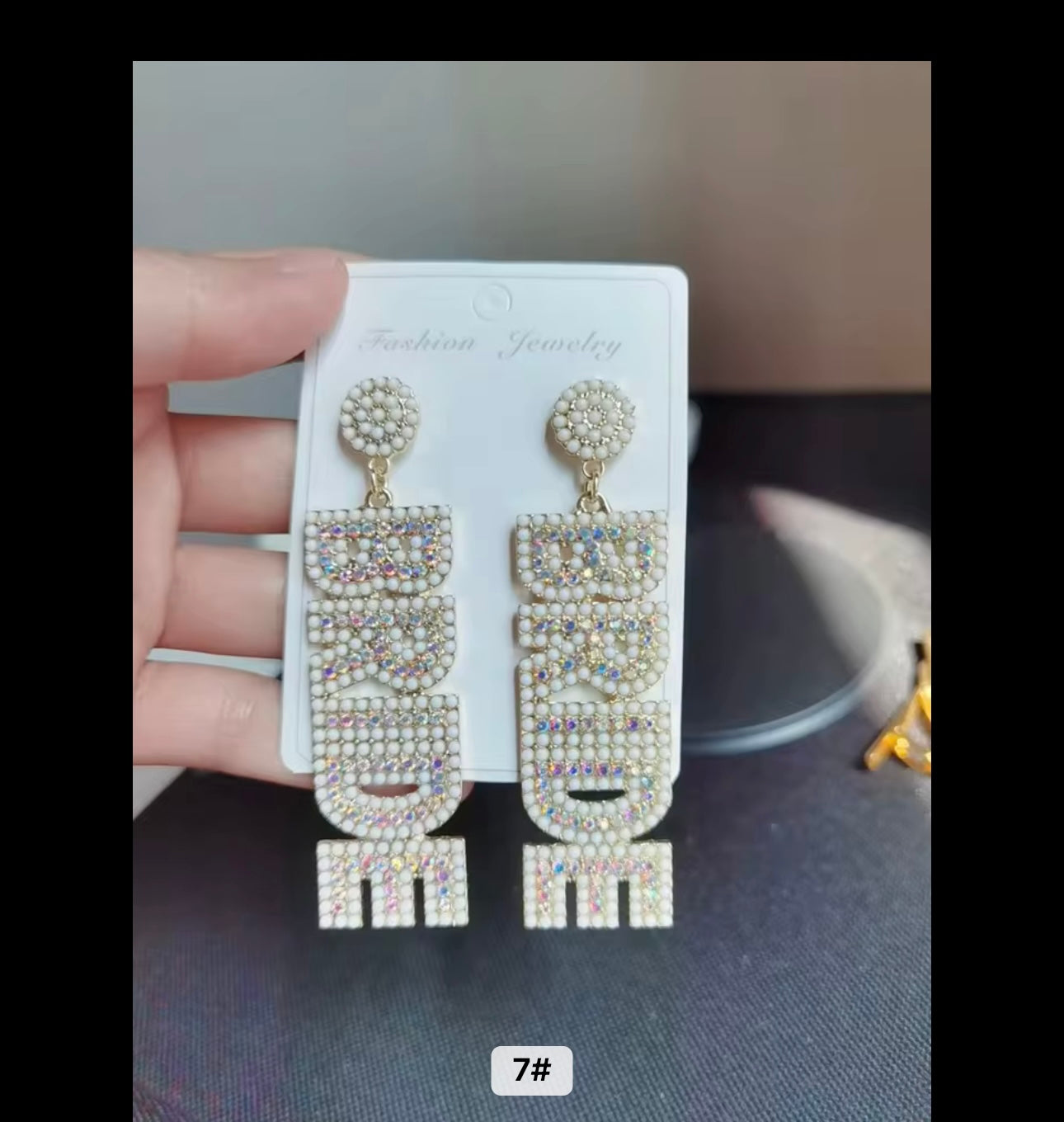 Bride earrings