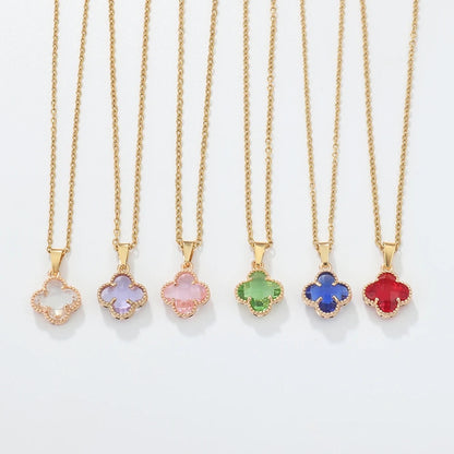 Clover necklace