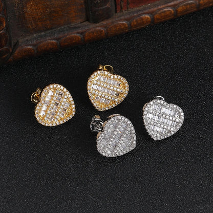 Corazón studs