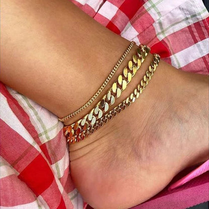 Thick anklet