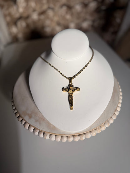 Eternal Grace Crucifix Necklace