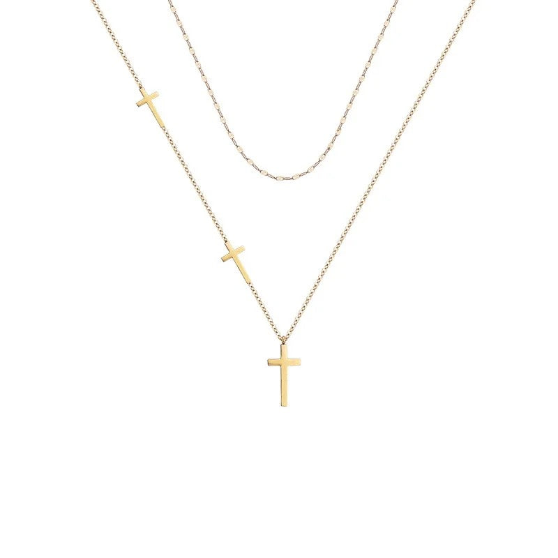 Dainty side cross