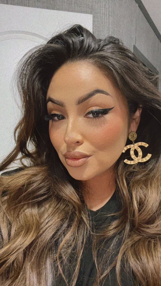 C beauty earrings