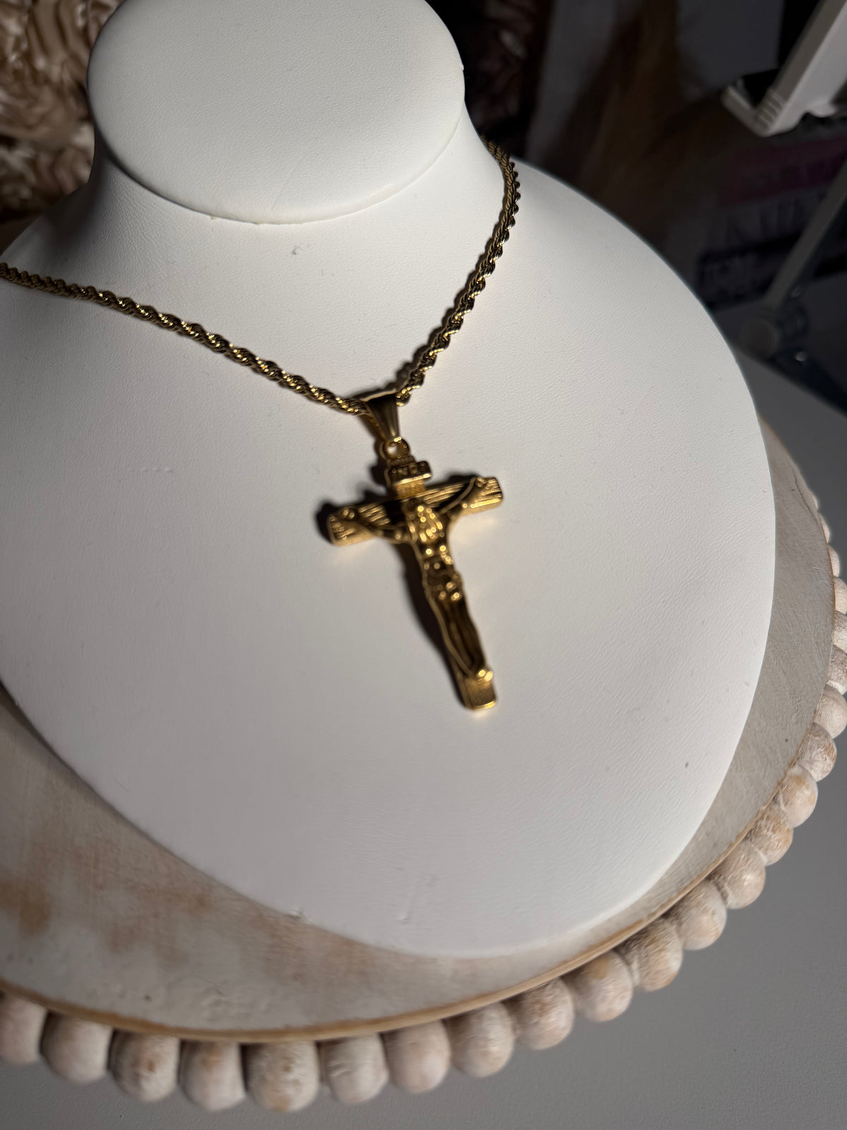 Eternal Grace Crucifix Necklace