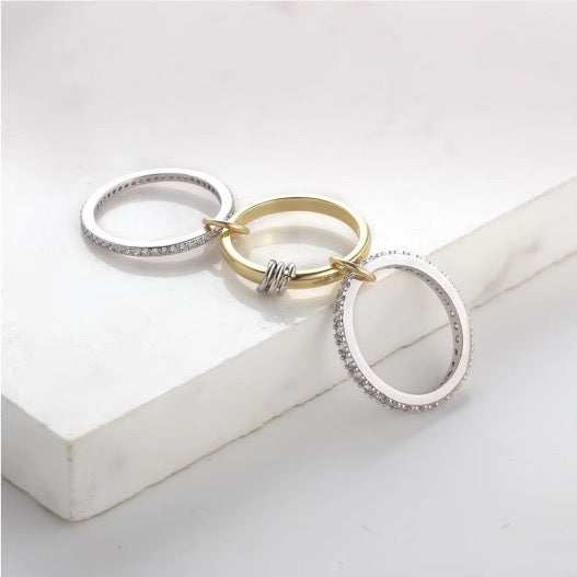 Stainless Steel Plated 18K Gold