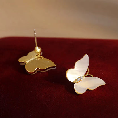White Shell Butterfly Designer