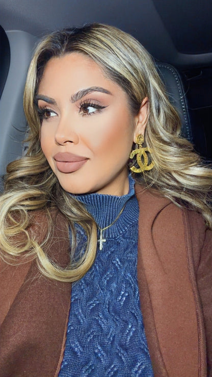 C beauty earrings